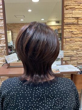 アミカ シーモール店(Amica) ミディアムウルフスタイル