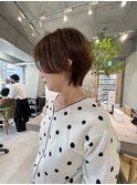 マッシュショート/レイヤーボブ/大人ショート/ウェーブヘア