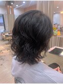 メンズビジネスパーマ　　ニュアンスパーマ