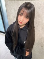 ロンドメリア 天神大名店(Lond Melia)&nbsp;小顔に見せるヘア/ワンレン/ボブウルフ/ネビージュ/黒髪カタログ