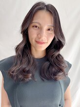 ケーツー心斎橋 クイーンズガーデン バイ ケーツー(K two QUEEN'S GARDEN by K two) フェイスレイヤーカット*前髪カット*オリーブカラー*髪質改善