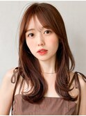 サイドバングセミディ結べるボブくびれヘアくせ毛風カール