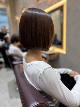 スティル ヘアアンドアイラッシュ(STILL hair&eyelash) 【西塔】　顎下2～3センチボブ