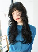 姫カットレイヤー/レイヤーカット/韓国風巻き/顔周り/前髪/原宿