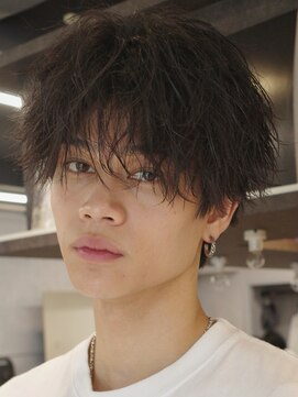 アンサー 渋谷(ANSWER) メンズ波巻きシャドウパーマ渋谷原宿