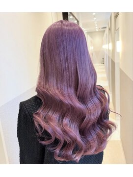 モアナ バイ ヘッドライト 武蔵小杉店(Moana by HEADLIGHT) Moana【駒沢】#ピンク#ラベンダー#ダブルカラー#ブリーチ
