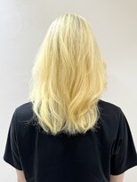 ピークアブー アヴェダ アトレ恵比寿(PEEK-A-BOO AVEDA) メンズハイトーン/ブロンド/ブリーチ/メンズミディアム/くせ毛