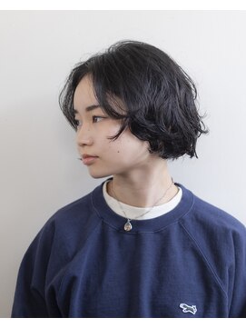 ルプラ ガーデン(le-pla garden) ボブ#ケアパーマ#センター分け#簡単スタイリング#豊橋#豊川