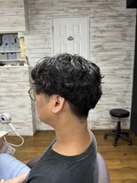 クール 大和八木駅前店(Coeur) #メンズマッシュ #ナチュラルパーマ #大和八木メンズ