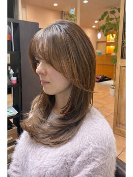 美容室 オハナ(Ohana) 大人レイヤーロング