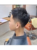 ヘアーサロン カヴィエ(hair salon covie)&nbsp;メンズショート　刈り上げショート　フェードカット