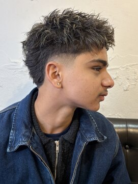 クオンヒール 淀屋橋店(QUON HEAL) ショートマレット/テーパーフェード/MEN’S HAIR/淀屋橋×