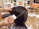 ヘアメイク アムールの写真/贅沢な頭皮ケアが全てのカラーメニューに付いてくる！