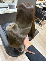 ユラ(YURA)&nbsp;髪質改善カラー　オリーブベージュ【姫路/姫路駅/韓国風】