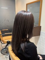 クラップス 横須賀中央店(CLAPS)&nbsp;横須賀切りっぱなしボブレイヤーカットタッセルボブウルフカット
