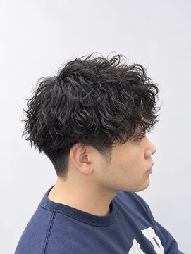 メンズ レオ 天六店(men's LEO) 自然な動きと束感が魅力のシャドウパーマ