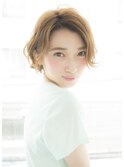 【salon de MiLK 原宿】外ハネMixショートボブ