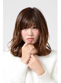 大人可愛いAラインミディアム【EARTH菊名】