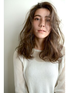 ミラバイグリーン(Mira by green) medium perm × A line style 【無造作】#3