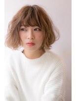 ヘアーアンドファッションシオミエイチ (hair＆fashion shiomi H)&nbsp;【shiomi H】ゆるふわボブstyle