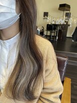 ルーセントヘアー(LUCENT HAIR) ☆イヤリングカラー×波ウェーブ☆
