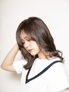 ヘアリゾート粋 ウナム 新宿東口店(enam) インナーカラー/アッシュ系/黒髪/パーマ/韓国ヘア