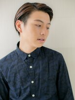 モッズヘア メン 南越谷南口店(mod's hair men) サイドグラデーションで七三分けオールバックK