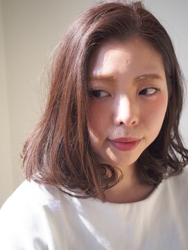 ビーニ(Beeni.e) ボブディ★片方、耳にかけてみました♪