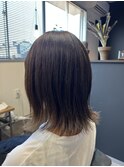 切りっぱなしボブ