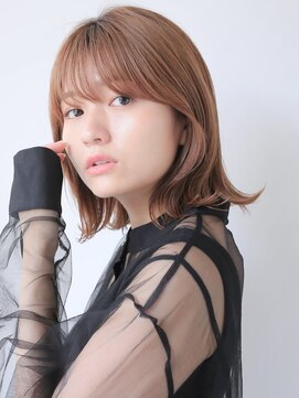 ラ ブレス あべのキューズ(LaBless) 大人っぽ外ハネロブ☆[大人可愛い 20代 30代 40代]（天王寺)