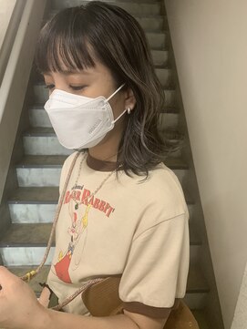 髪質改善と縮毛矯正の専門店 サンティエ(scintiller) ハイライトグラデーション