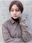 前下がりショート　ショート　ショートボブ　ショートカット