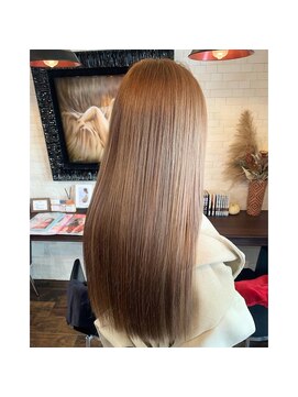 ボアップ 京橋店(boappu) #ベージュカラー#ロングヘア