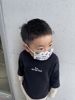 アチーブリス(achieve Liss)&nbsp;キッズカット すっきりナチュラル刈り上げソフトモヒカン