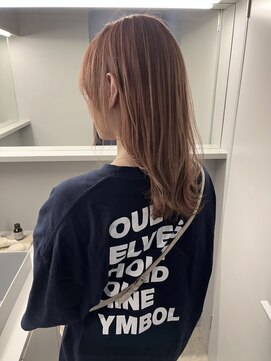 キュー(que) ブリーチ１回　ミルクティーベージュ