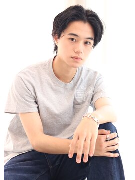 シロフ シンジュク(shirof shinjuku) センターパートスタイルxナチュラルxストリートx20代x30代