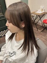 ギャビー(GABBY)&nbsp;カット　こめかみ隠し