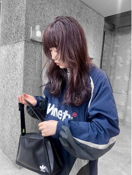 ケイシー(casey) 透け感ラベンダーベージュ