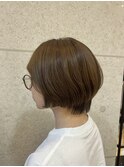 丸みショートボブ