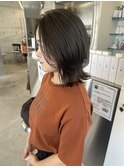 ブリーチしないWカラーオリーブグレージュ!
