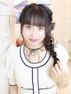 アヴァン(avant) 〈avant〉サイド編みおろしヘア