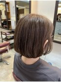 白髪ぼかし×ハイライト