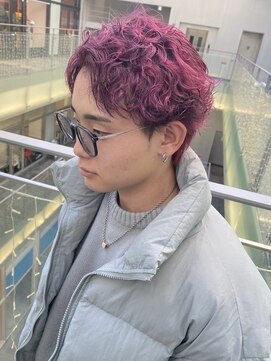 デュー 栄(DEW) 【DEW】デザインカラー/ハイトーンカラー/ブリーチデザイン