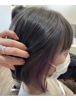 ヘアアンドリラクゼーション ジン(Jinn) ラベンダーインナーカラー