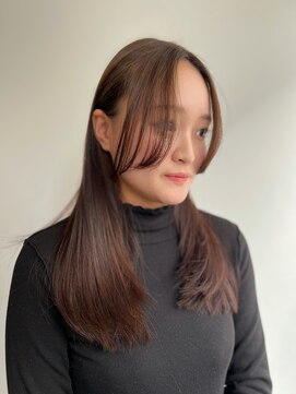 ヴィヴカウンター(VIVE counter) マロンブラウン×顔まわりカット◎