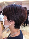 頭の形をキレイに、スタイリッシュショート