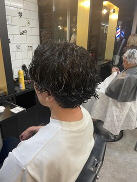 フランクスバーバーリザーブ 人形町店(FRANK’S BARBER RESERVE) グランジパーマS