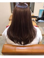 リコ ヘアー メイク 海老名店(Lico hair make) 細めハイライト/レイヤーカット/ピンクブラウン