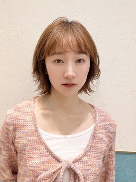 ロンド レグリーズ 立川(Lond leglise) ミニウルフレイヤーカット顔周り前髪韓国ショートボブ/立川