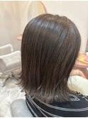【プレミアム髪質改善カラー】外はねボブ/タッセルボブ